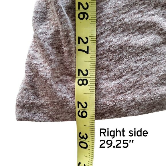 LOGO by Lori Goldstein Sleeveless Asymmetric Tunic Linen Blend Knit Size XS - Picture 11 of 15